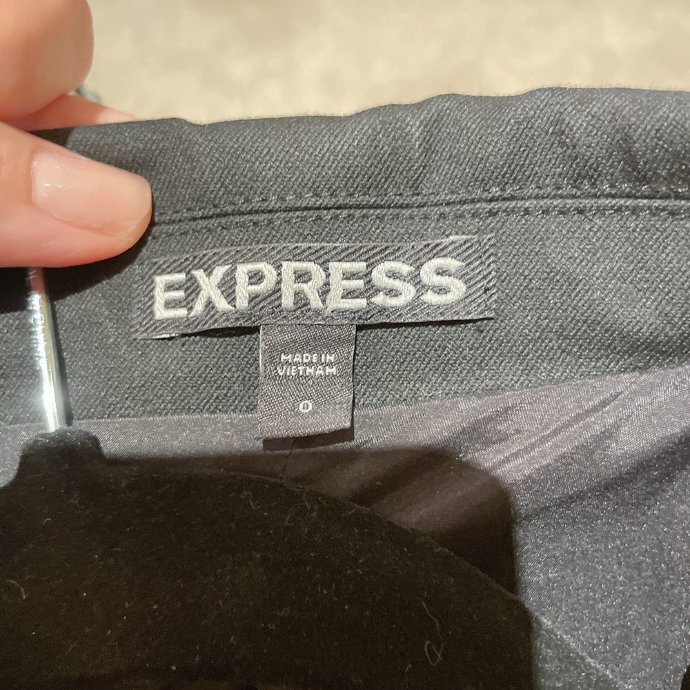 Express Editor One Button Blazer - image 3